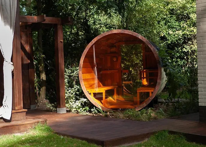 Luxe Boshuis Met Nyaraló Otterlo